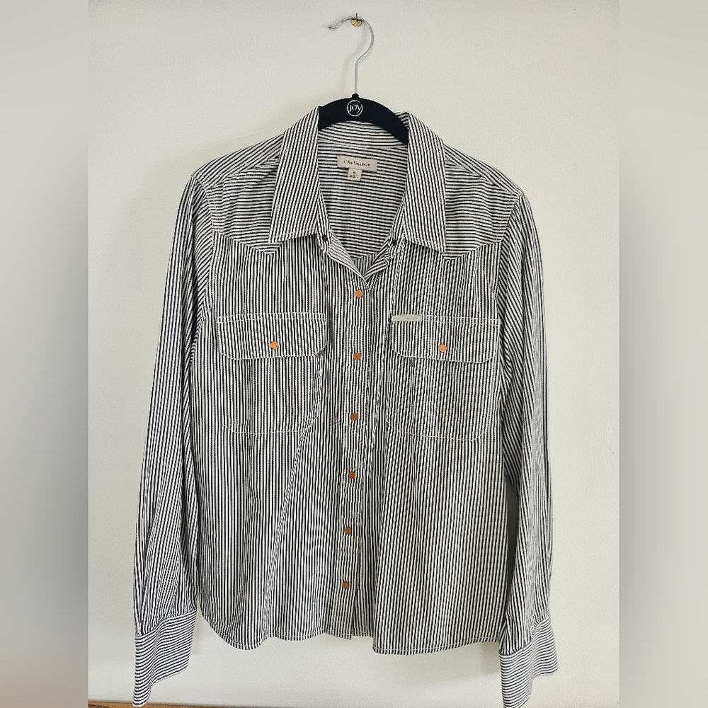 Calvin Klein Western Yoke Snap Shirt